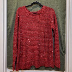 Sparkly Red Sweater